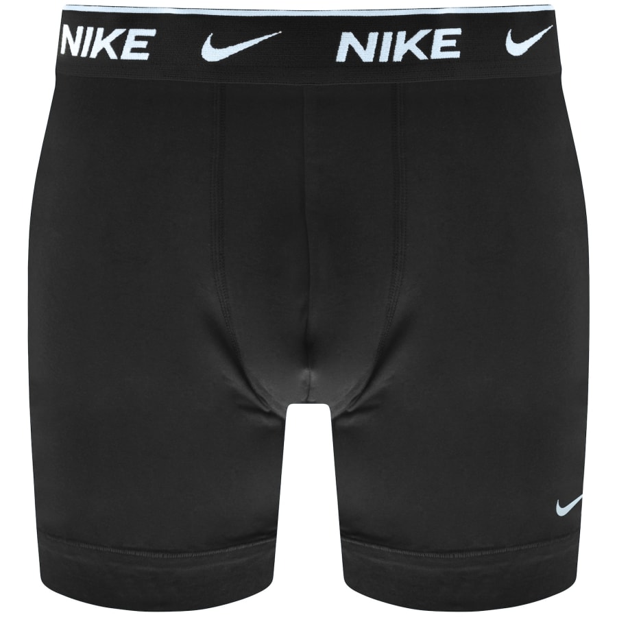 Image number 3 for Nike 3 Pack Everyday Boxer Briefs Black