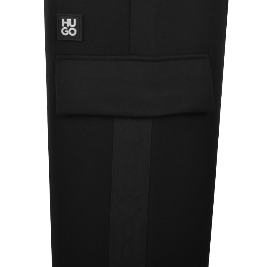 Image number 4 for HUGO Danovopan Joggers Black