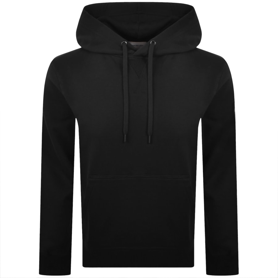Image number 2 for Calvin Klein Jeans Badge Hoodie Black
