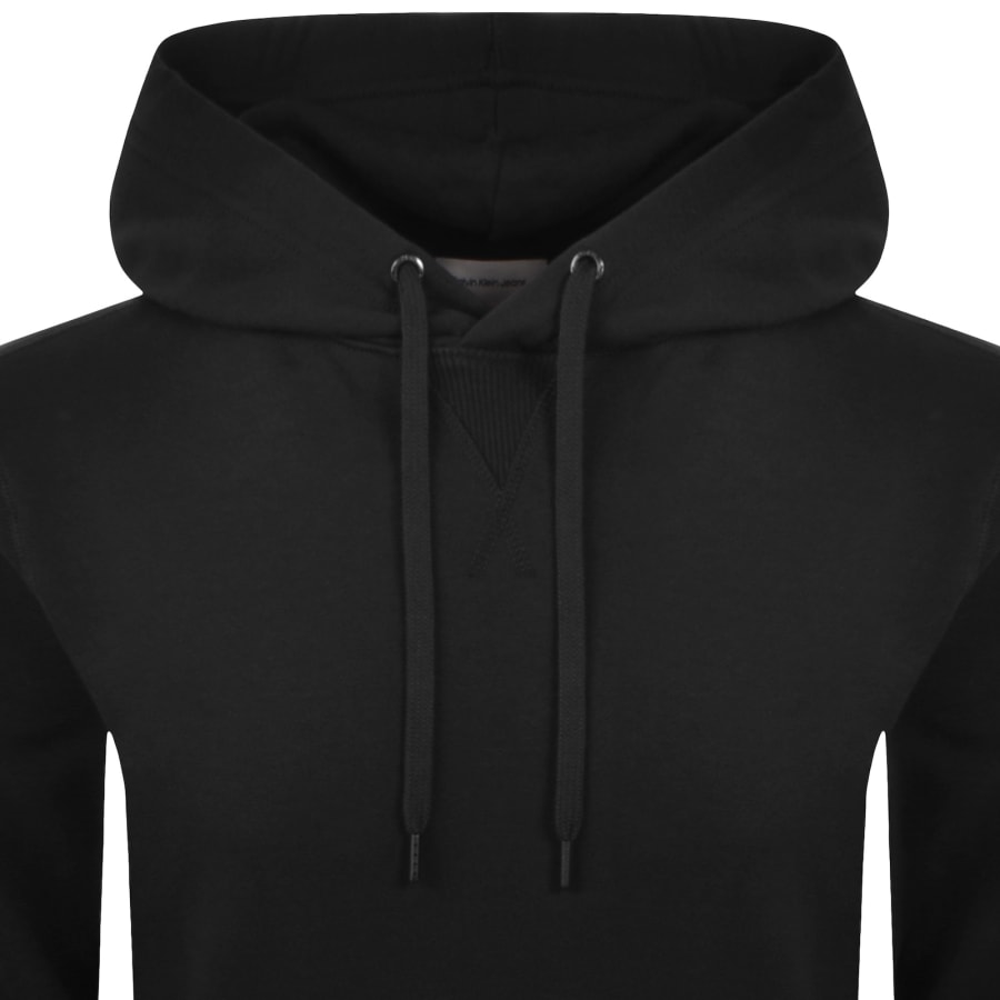 Image number 3 for Calvin Klein Jeans Badge Hoodie Black
