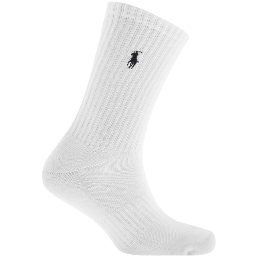 Image number 2 for Ralph Lauren 6 Pack Crew Cut Socks