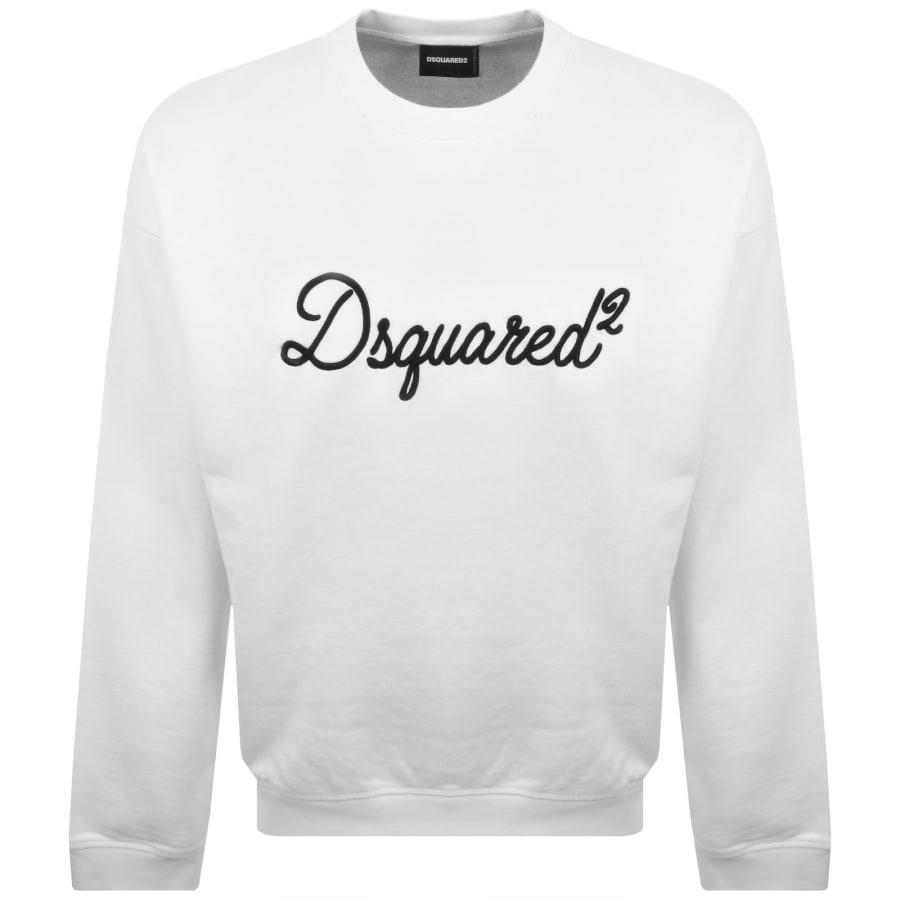 Image number 1 for DSQUARED2 D2 Sweatshirt White