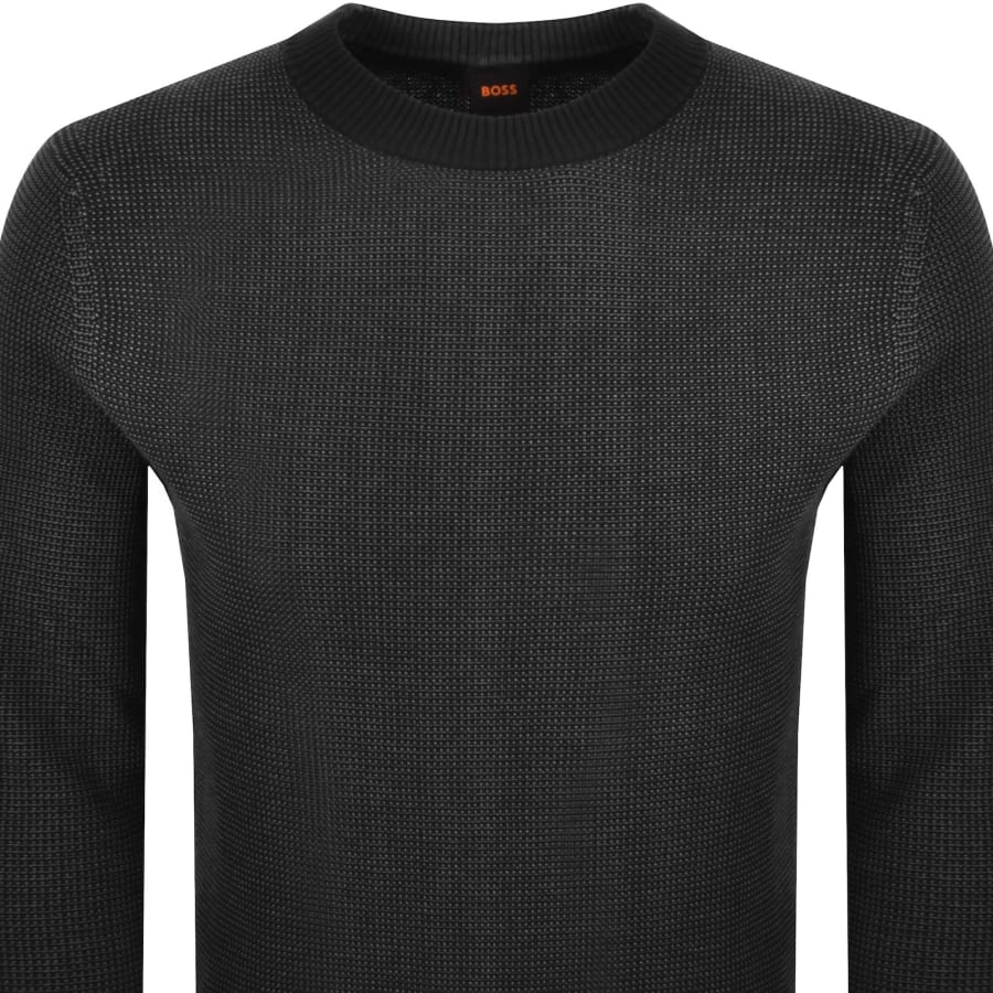 Image number 2 for BOSS Klapok Jumper Black