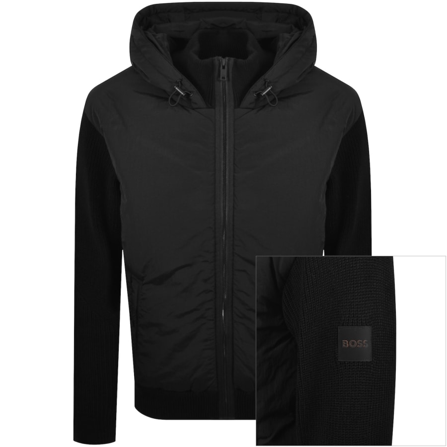 Image number 1 for BOSS Kiaccio Jacket Black