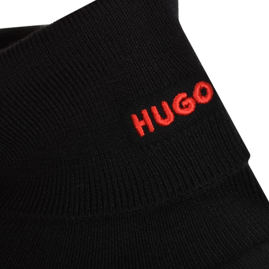 Image number 4 for HUGO San Thomas Knit Jumper Black