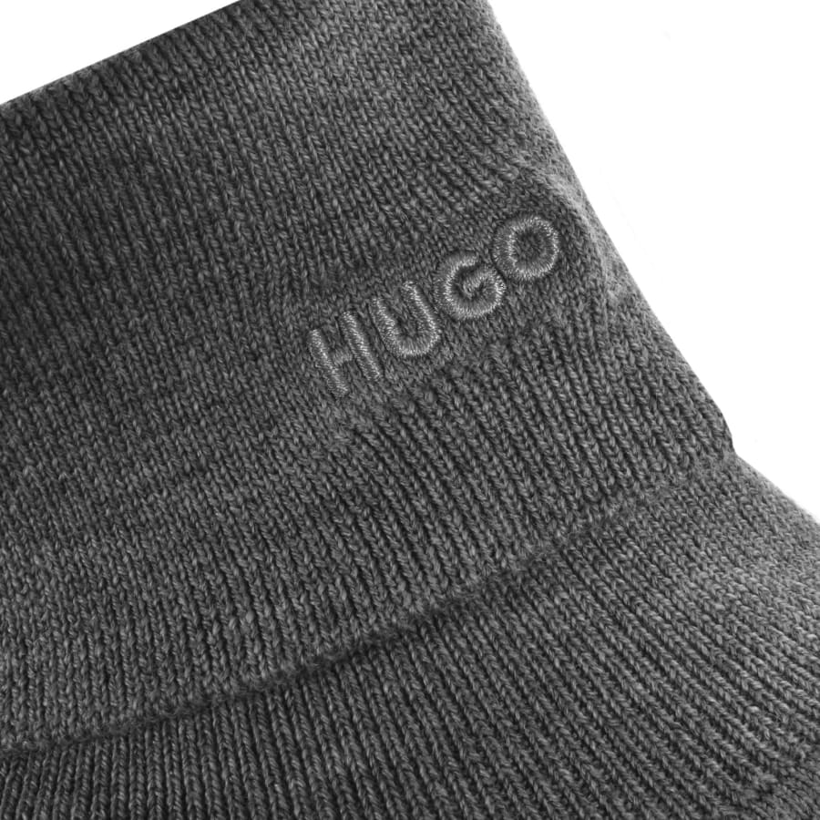 Image number 4 for HUGO San Thomas Knit Jumper Grey