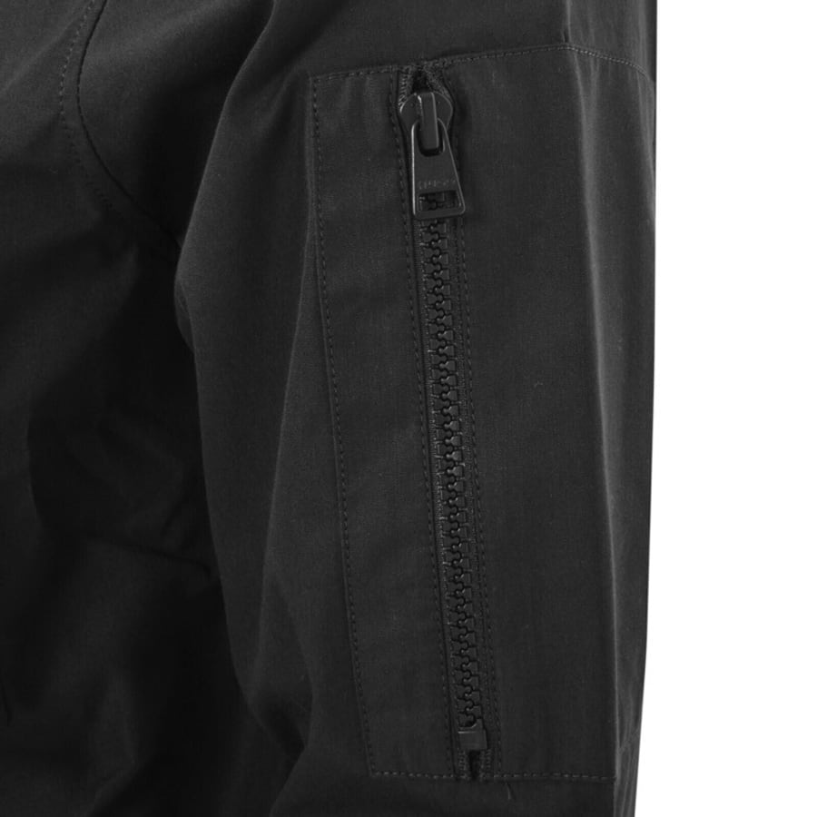 Image number 3 for HUGO Emmond Overshirt Jacket Black