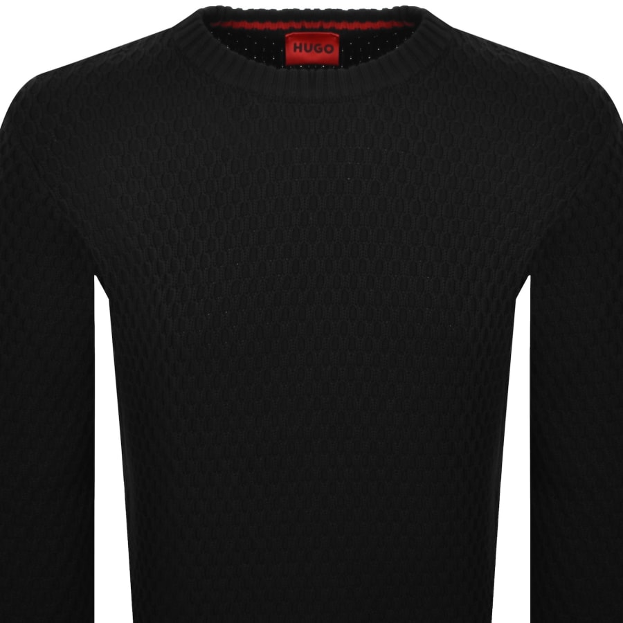 Image number 2 for HUGO Syer Jumper Black