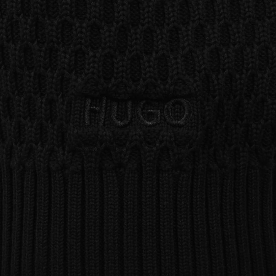 Image number 3 for HUGO Syer Jumper Black