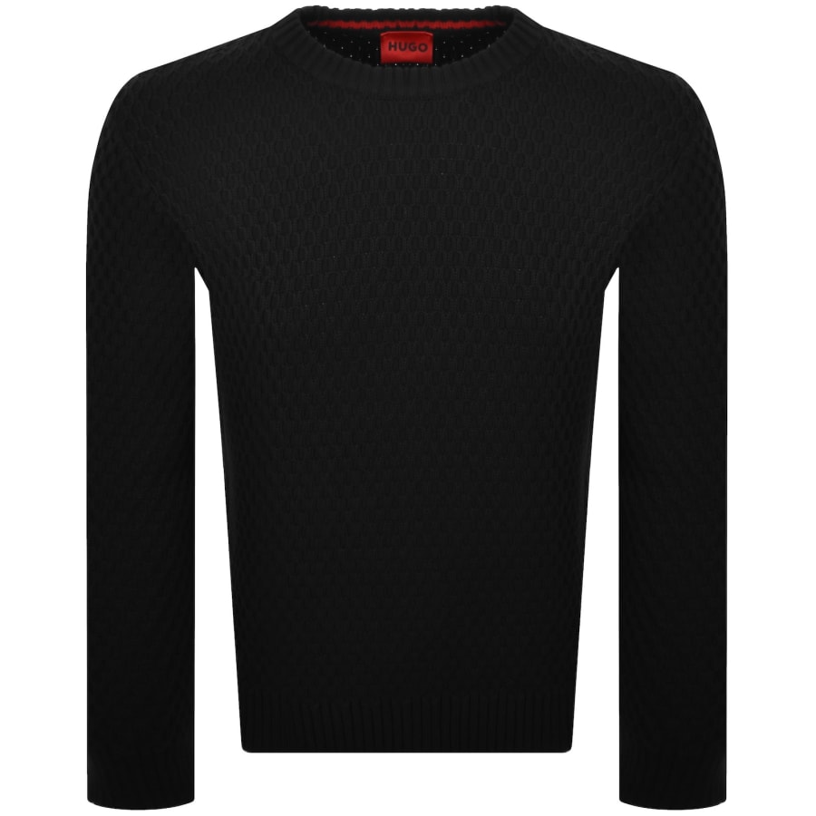 Image number 1 for HUGO Syer Jumper Black