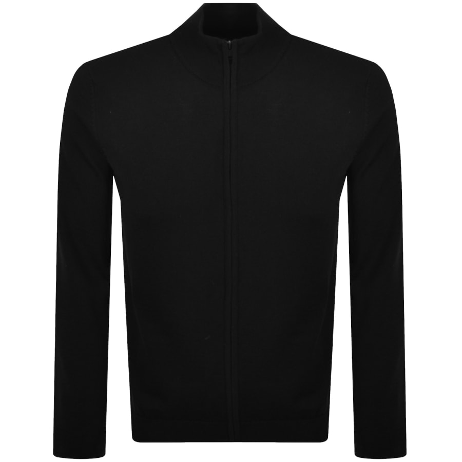 Image number 1 for HUGO San Jorge Knit Jumper Black