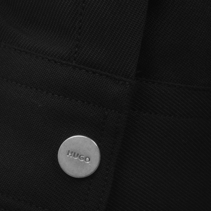 Image number 4 for HUGO Enasoz Overshirt Jacket Black