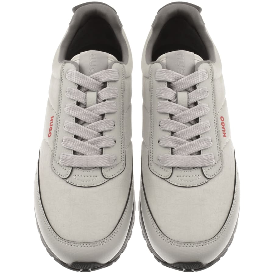 Image number 3 for HUGO Icelin Runn Trainers Grey