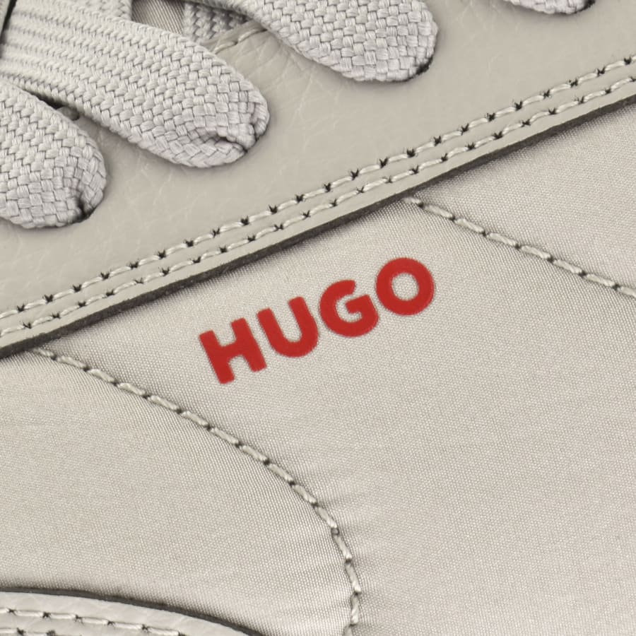 Image number 4 for HUGO Icelin Runn Trainers Grey