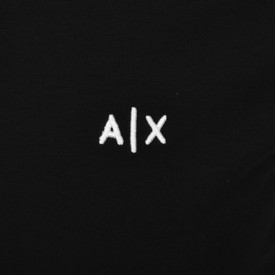Image number 3 for Armani Exchange Polo T Shirt Black