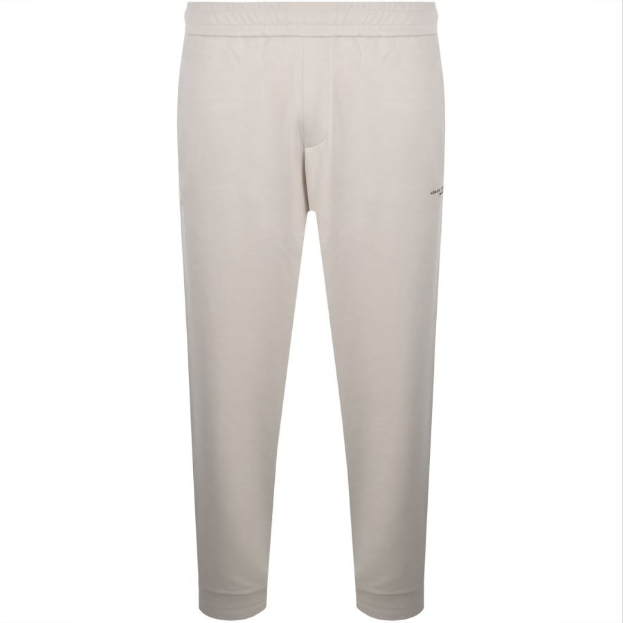 Image number 2 for Armani Exchange Joggers Off White