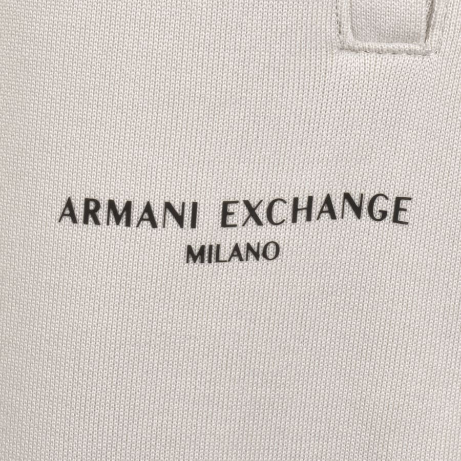 Image number 4 for Armani Exchange Joggers Off White