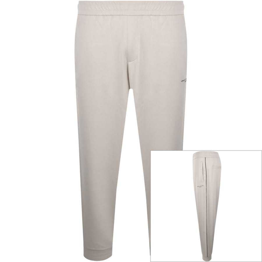 Image number 1 for Armani Exchange Joggers Off White