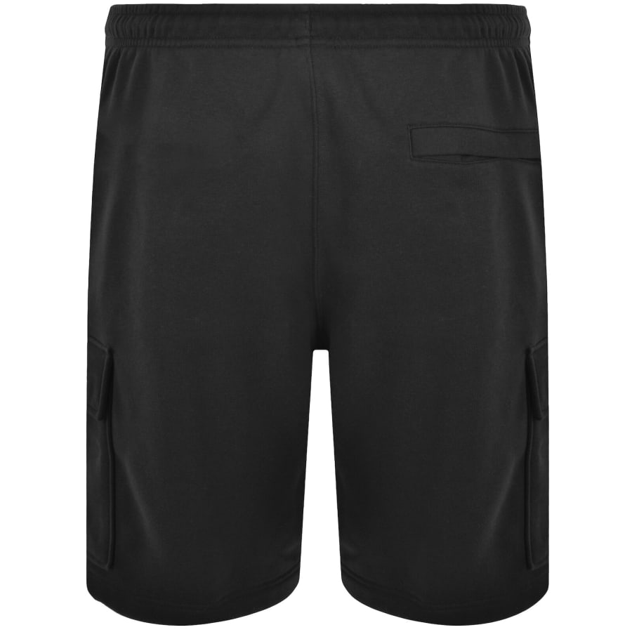 Image number 2 for Nike Club Logo Cargo Shorts Black