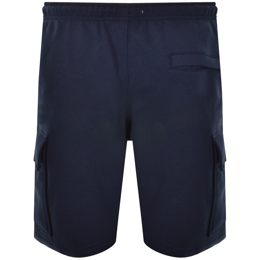 Image number 2 for Nike Club Logo Cargo Shorts Navy