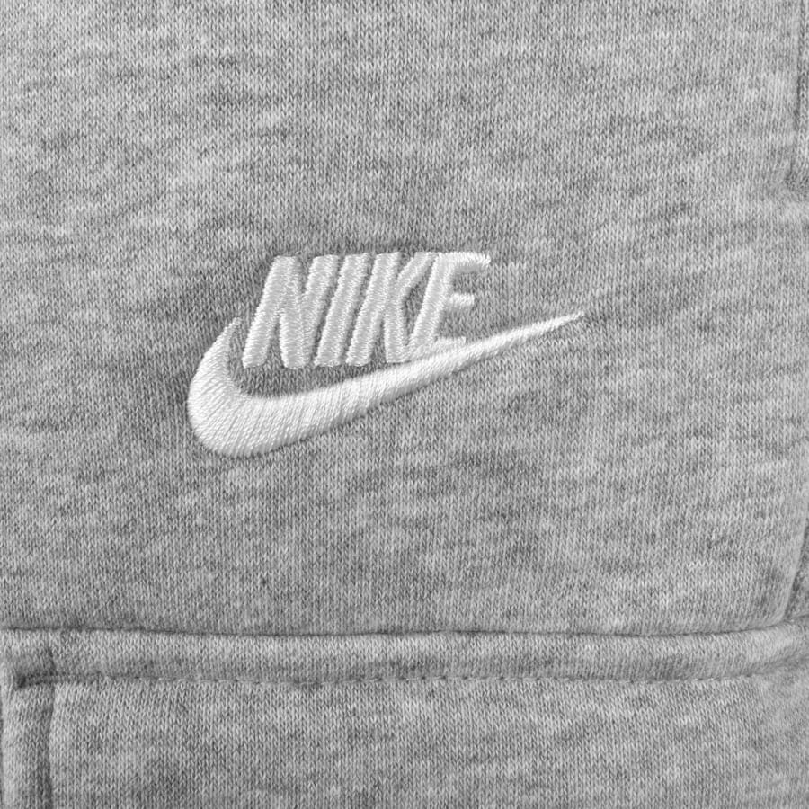 Image number 3 for Nike Club Logo Cargo Shorts Grey