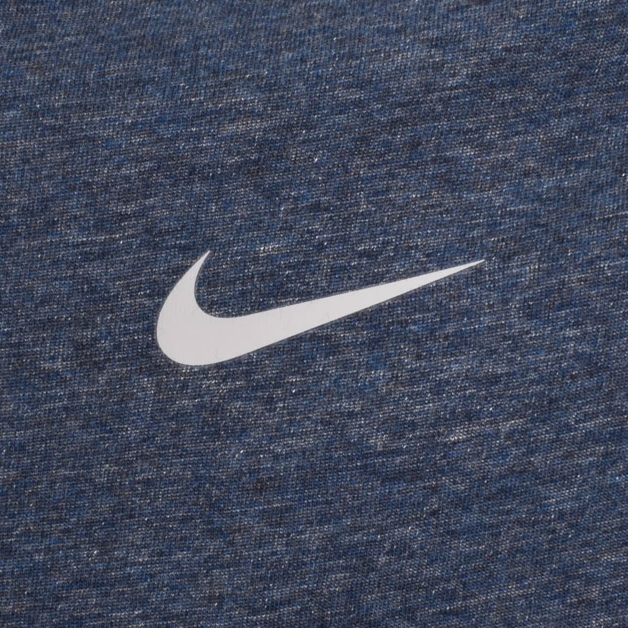 Image number 3 for Nike Training Dri Fit Logo T Shirt Blue