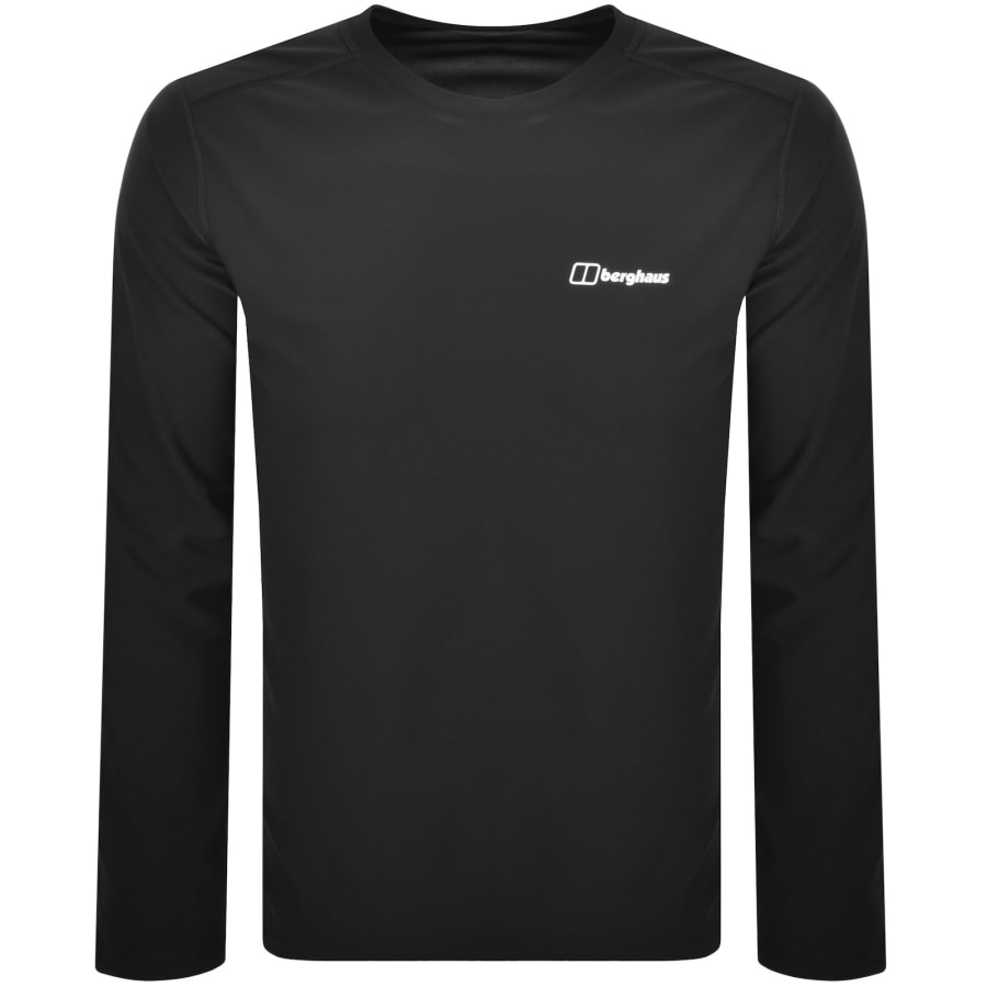 Image number 1 for Berghaus Tech Base Long Sleeved T Shirt Black
