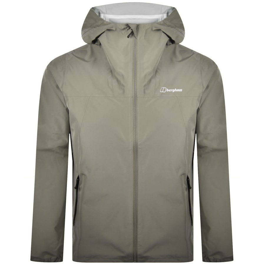 Image number 1 for Berghaus Deluge Pro 3.0 Hooded Jacket Grey