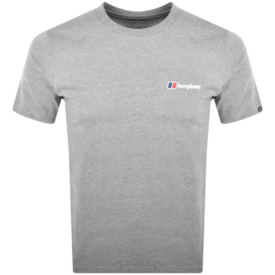 Image number 1 for Berghaus Classic Logo T Shirt Grey