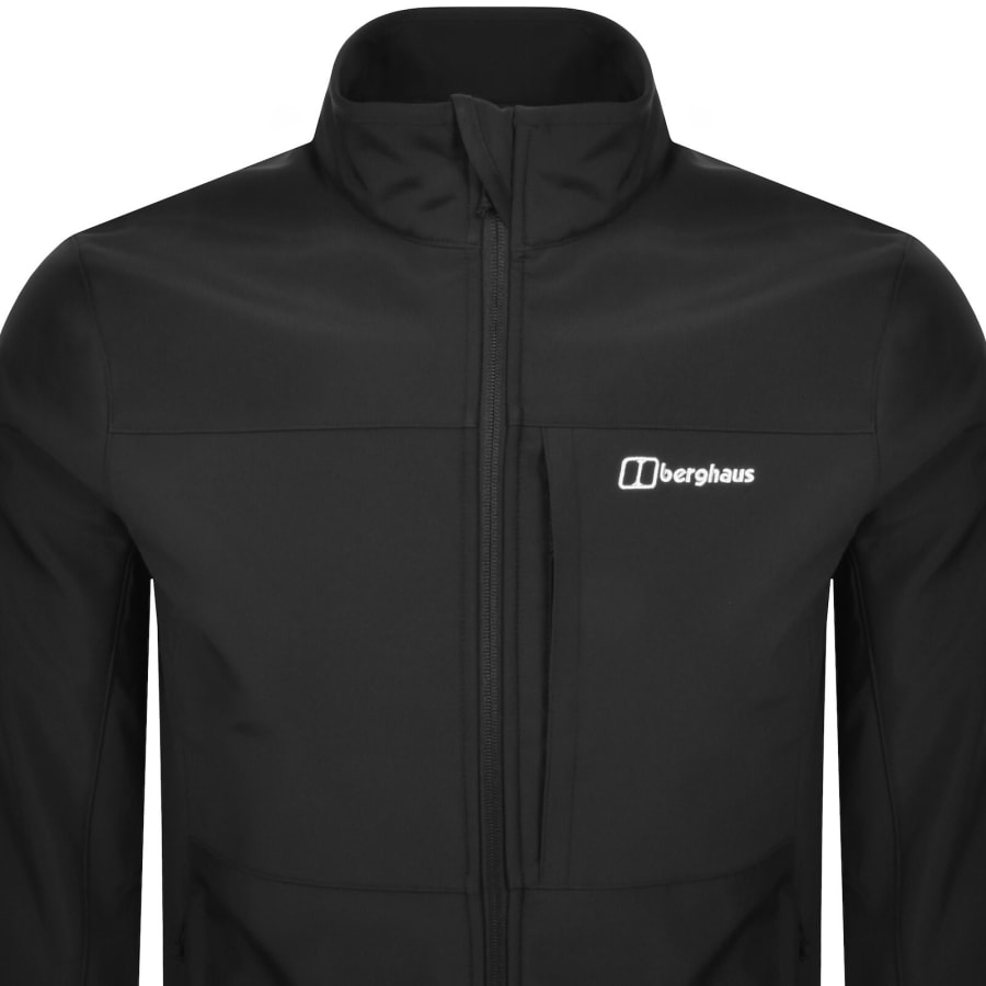 Image number 2 for Berghaus Ghlas 3.0 Softshell Jacket Black