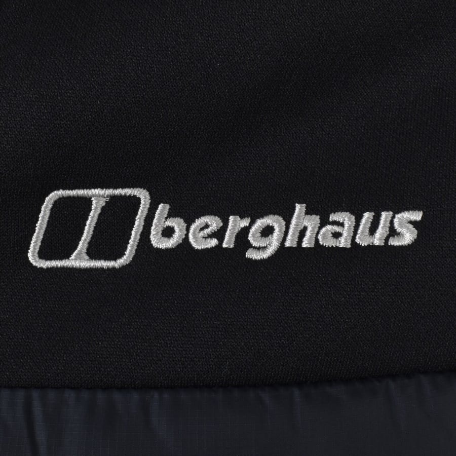 Image number 3 for Berghaus Vaskye Hooded Hybrid Jacket Black