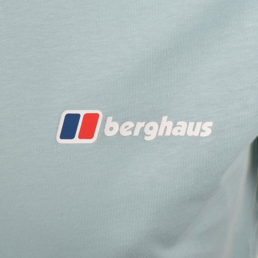 Image number 3 for Berghaus Classic Logo T Shirt Green