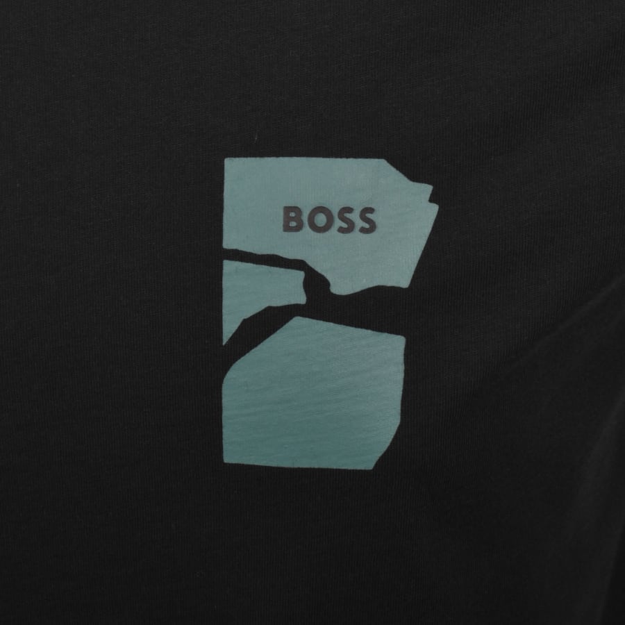 Image number 3 for BOSS Te Sculpture T Shirt Black