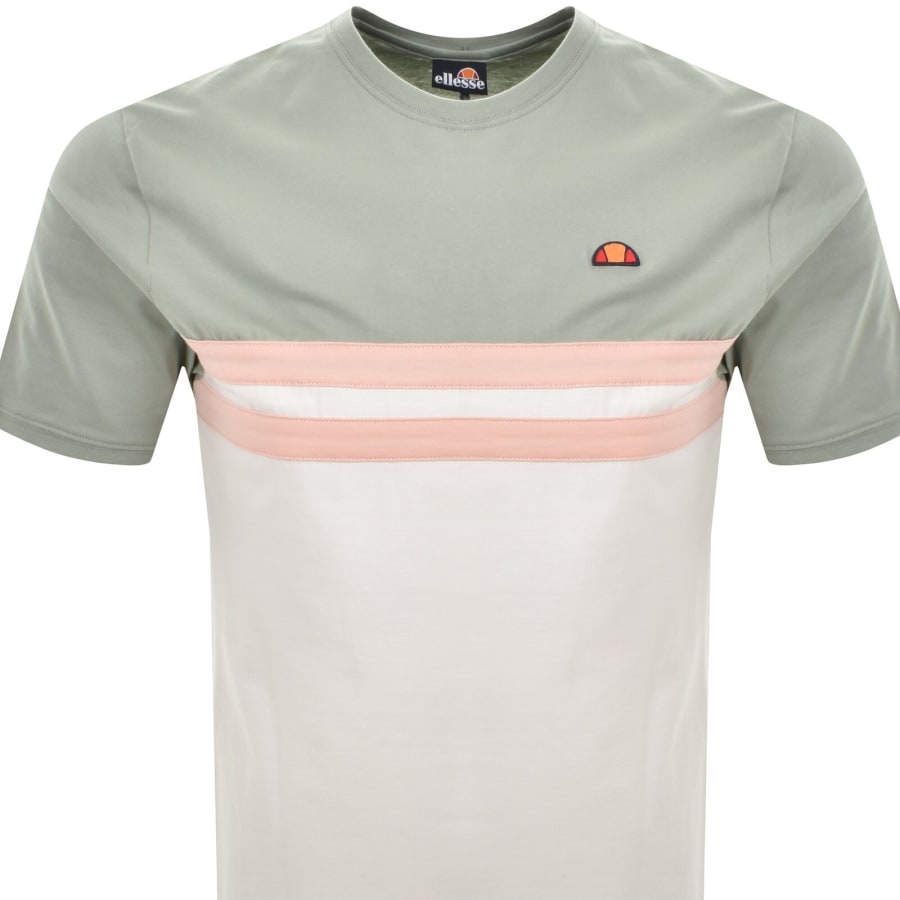 Image number 2 for Ellesse Atrel T Shirt Green