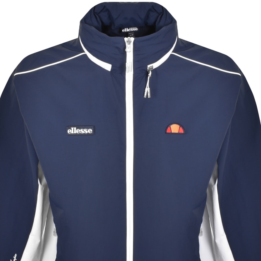 Image number 2 for Ellesse Gandini Full Zip Jacket Navy