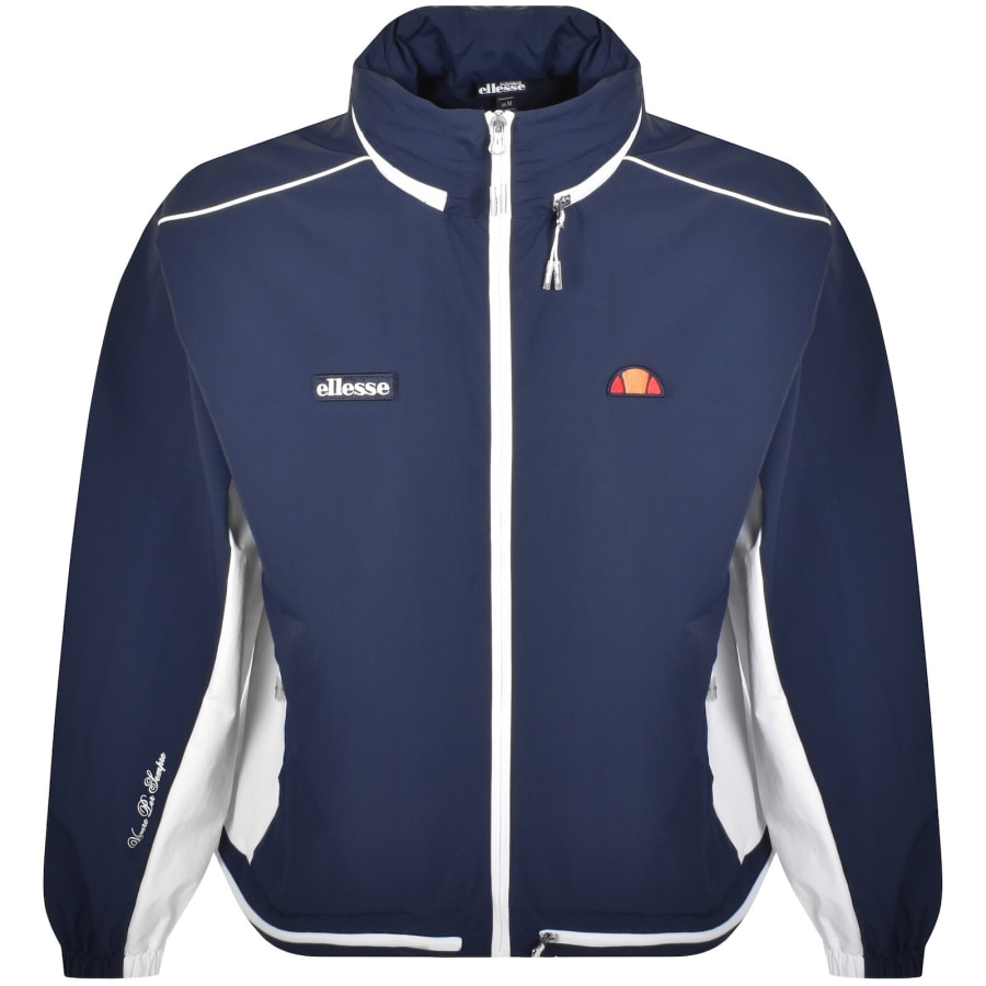 Image number 1 for Ellesse Gandini Full Zip Jacket Navy