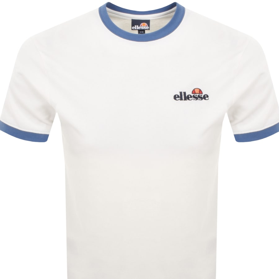 Image number 2 for Ellesse Meduno T Shirt Off White