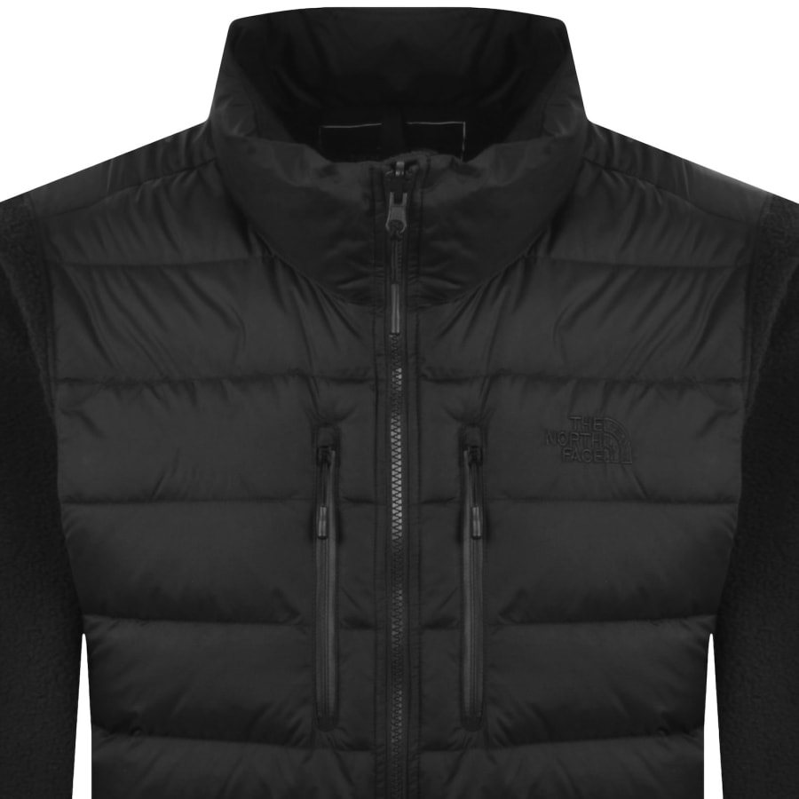 Image number 2 for The North Face Hybrid Fleece Jacket Black
