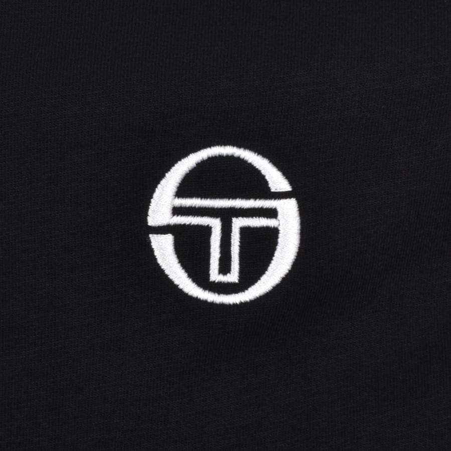 Image number 3 for Sergio Tacchini Ringer T Shirt Black