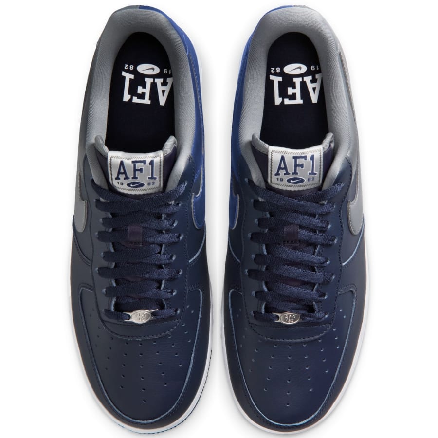 Image number 3 for Nike Air Force 1 Trainers Navy