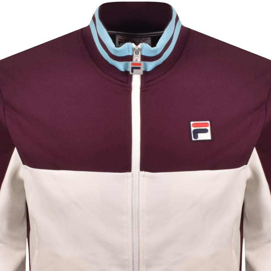 Image number 2 for Fila Tiebreaker Track Top Fig Purple