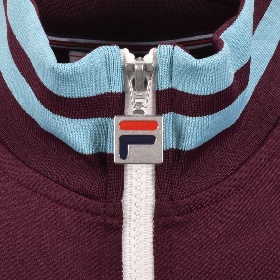 Image number 4 for Fila Tiebreaker Track Top Fig Purple