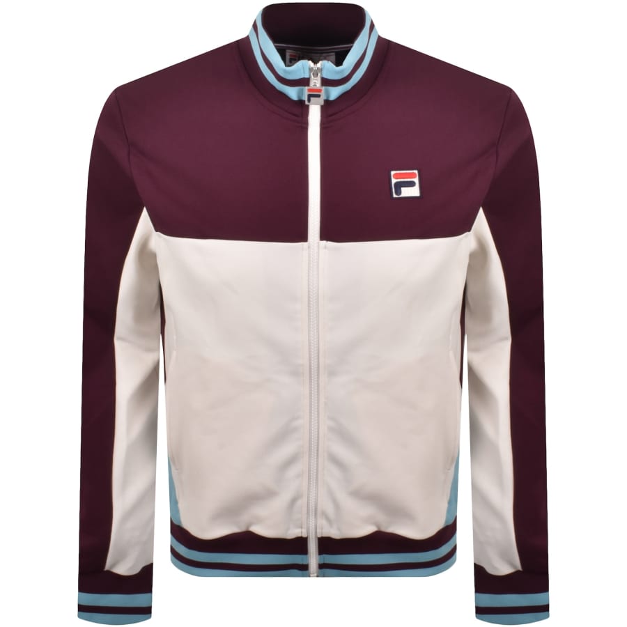 Image number 1 for Fila Tiebreaker Track Top Fig Purple