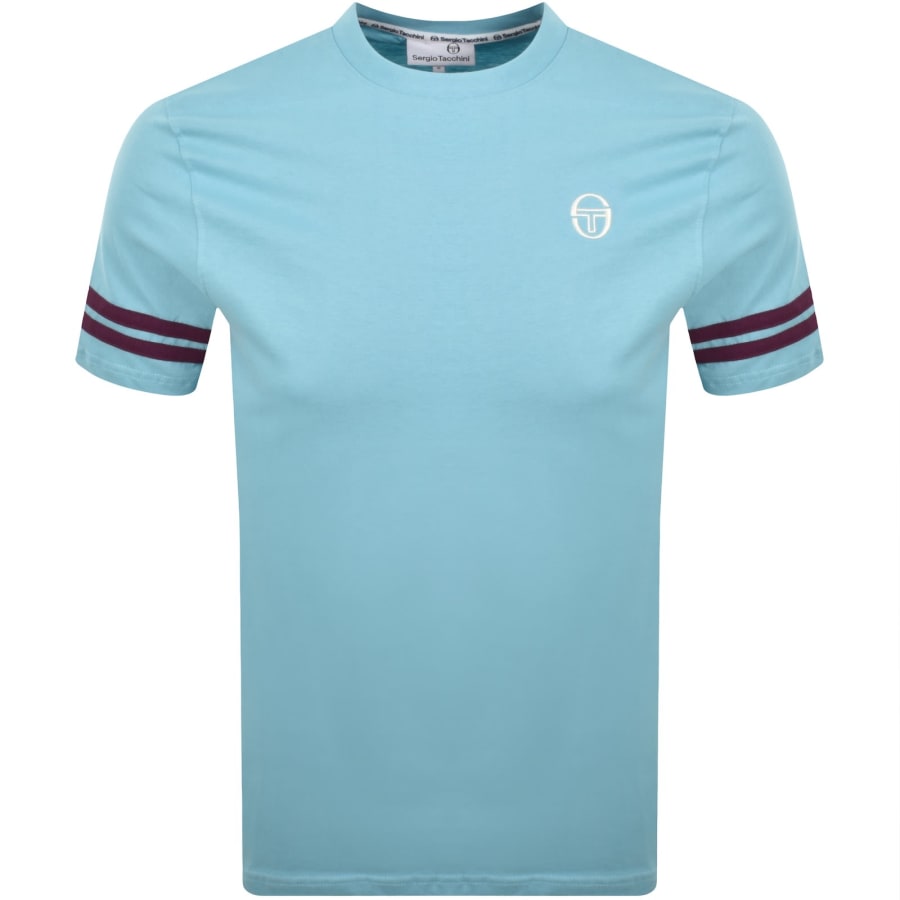 Image number 1 for Sergio Tacchini Grello T Shirt Milky Blue