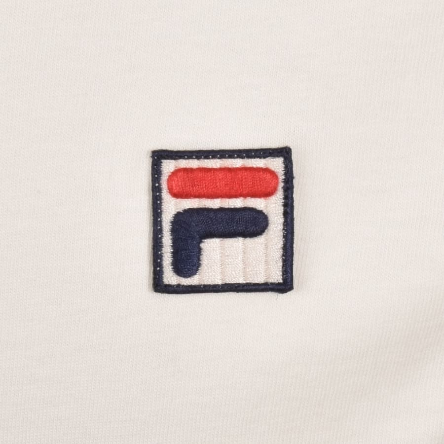 Image number 3 for Fila Sunny 2 Essential T Shirt Cream