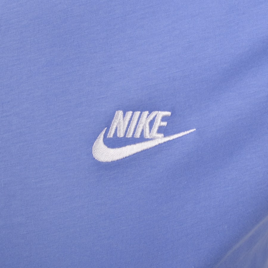 Image number 3 for Nike Sportswear Club T Shirt Light Blue