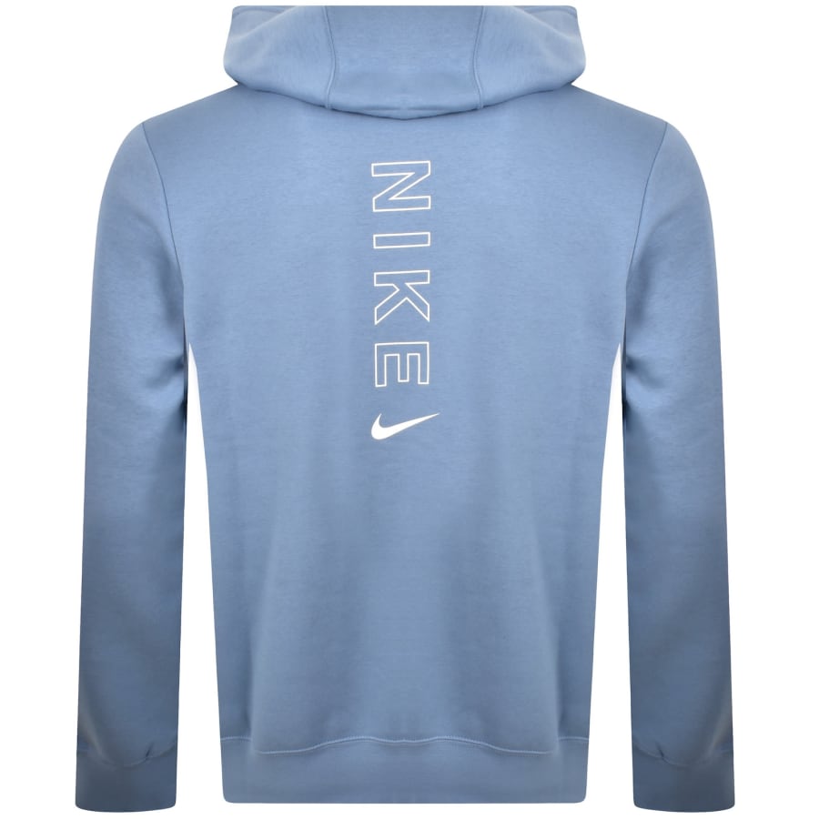 Image number 5 for Nike Full Zip Hoodie Blue