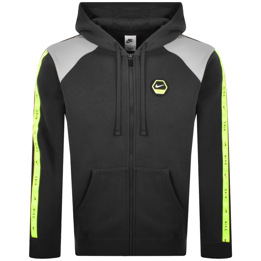 Image number 2 for Nike Full Zip Hoodie Grey