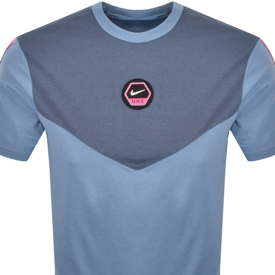 Image number 3 for Nike Sportswear Dri Fit T Shirt Blue