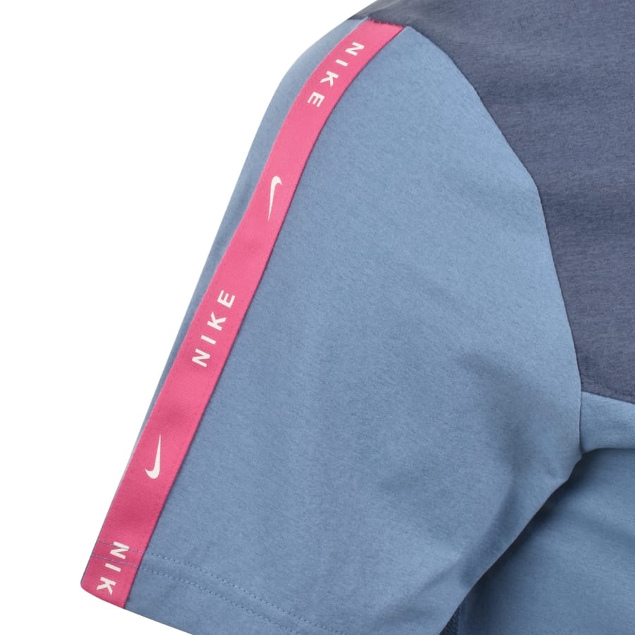 Image number 4 for Nike Sportswear Dri Fit T Shirt Blue